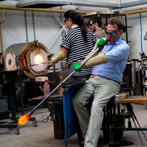 2nd Visit to Adam Aaronson Glass Studio - February 2019